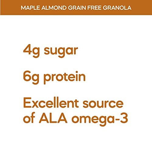 Nature's Path Organic Grain Free Maple Almond Granola, 8 Ounce (Pack of 6), Non-GMO, Keto Friendly, Paleo Friendly, Gluten Free, 6g Plant Based Protein