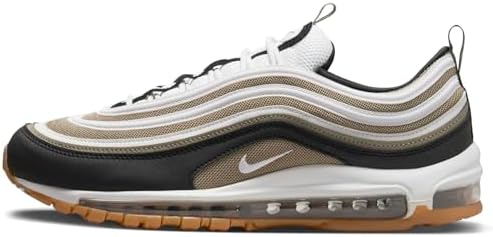 Nike Tênis masculino AIR MAX 97, Neutro verde-oliva/branco, 45