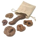 Faux Caca 6 pièces Doux Faux Chien Caca réaliste Merde Caca Blague Blague Amusant Jouet Tour Caca Blague Merde pour Le Poisson d'avril Halloween