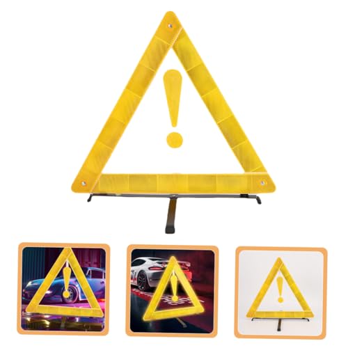 Triángulo Reflectante de Señal de Advertencia para Carro miniatura 6