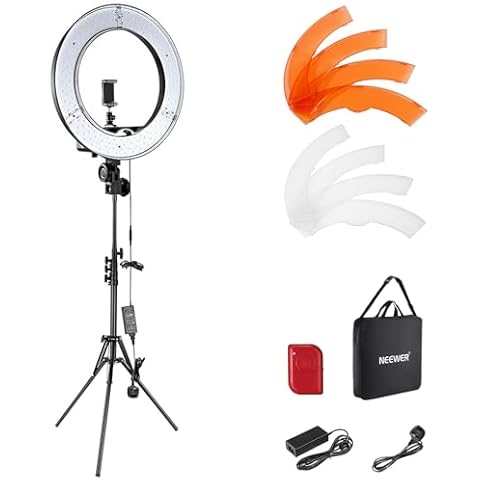NEEWER 18" Dimmable LED Ring Light Kit Cover