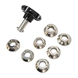 Acero inoxidable: el abridor de la tapa trasera del reloj adopta material de acero inoxidable de alta calidad, resiste eficazmente la oxidación y el óxido, lo que puede reparar su reloj sin dañarlo.