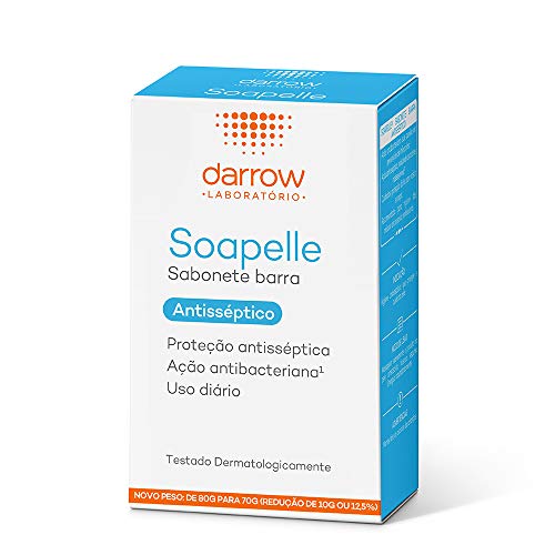 Soapelle Sabonete Antisséptico Barra, Darrow, 70g