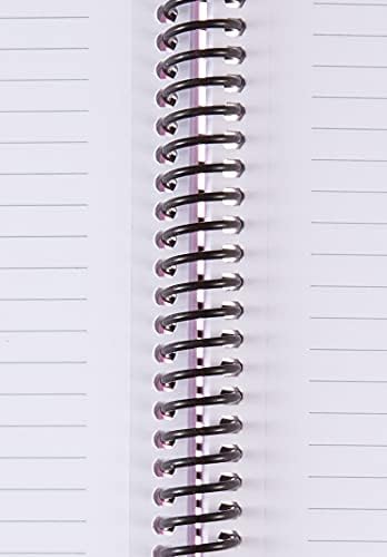 Faber-Castell Spiralli Defter, 100 Yaprak, 70g Kağıt, A4, Çizgili, 500 Mikron PP Kapak, Dayanıklı ve Çevre Dostu, Asorti Renkler - Görsel 4