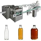 Fully Automatic Filling Line for Bottles, Jars, and Containers Designed for Flexible Liquid Packaging with Stable Performance for Commercial and Industrial Production