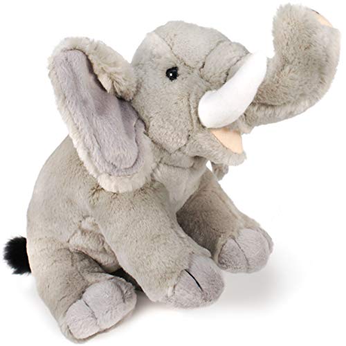 VIAHART Eugene The Elephant - 10 Inch Realistic Looking Stuffed Animal Plush - by Tiger Tale Toys