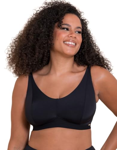 Curvy Kate Zen Non-Wired Bralette Black 36G/GG