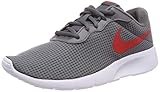 nike tanjun hombre decathlon  NIKE Tanjun, Zapatillas Unisex Adulto, Multicolor (Dark Grey/University Red/White 020), 38.5 EU
