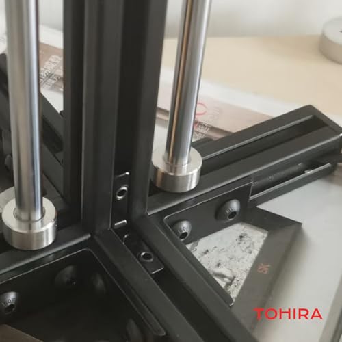 Image of 3030 Series Aluminum Extrusion Inside Corner Brackets - 20 Sets Black Brackets for 8mm T-Slot, CNC /Robotics Frame Accessories