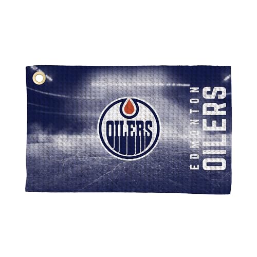 Northwest NHL Edmonton Oilers Golf Towel 16x25 Microfiber