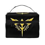 機動戦士ガンダム 化粧ポーチ メイクボックス 化粧品収納 洗面用具ポーチ コスメポーチ 大容量 旅行用 自宅用 収納ケース トラベルバッグ 便利 人気 出張 プレゼント かわいい 萌えグッズ キャラクター かわいい アニメ グッズ 男女兼用