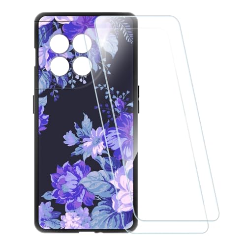 ESACMOT �v�����g�P�[�X + 2�������K���X�t�B���� Oneplus 11R 5G Solar Red �Ƃ̌݊�������, �Ռ��z���\�t�g�J�o�[ HD�N���A (���F�̉�)
