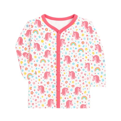 Image of EIO New Born Baby Clothes 0 | Soft Cotton Jablas for New Born | Front-Open Baby Tees for Boys & Girls Pack of 3 Newborn Clothing Set