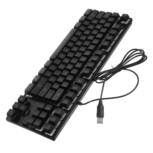 Clavier gaming mécanique filaire RVB idéal pour vos sessions de jeu nocturnes sur PC portable