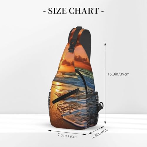 Bolso cruzado negro estilo bandolera para trekking miniatura 3