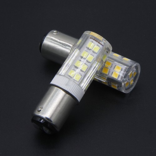 Dc Bayonet Base Light Bulb-120 Volts-Dimmable Led Bulb -Soft Daylight-Ba15D -Equivalent 50 Watts Bulb -Re Places T3/T4 Halogen Bulb Daylight 6000K (Pack Of 5) #TOP5