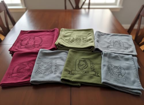 lemuria-Personalized-Dog-Blanket-with-Custom-Name-and-Breed-Engraving-Soft-Fleece-Gray-Green-Red-Multiple-Sizes-for-Couch-Bed-Crate-Car-Travel