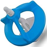 Fliesen Nivelliersystem 3mm Set – 100 Zuglaschen + 100 Zughauben – Verlegehilfe für Fliesen – Fliesen Abstandshalter – Nivelliersystem für Wand & Boden – Fliesenleger Werkzeug