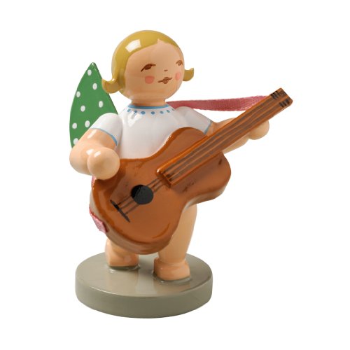 Wendt & Kühn - Statuetta angelo con chitarra