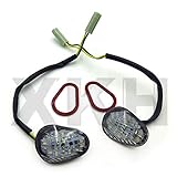 SMT-Euro Led Flush Mount Turn Signal Compatible With 2006 2007 2008 Yzf R1 R6 R6S Clear [B00RUE0YPU]