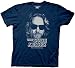 Ripple Junction  Men's Lebowski Dude Abides T-Shirt,Navy,Large