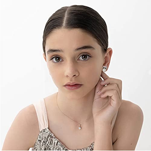 8 Pairs Clip on/Stud Earrings for Girls kids Toddler Hypoallergenic Cute Clip-on Earrings for Childrens Teen Unicorn Butterfly Turtle Clip Stud Earrings Multiple Jewelry Gift 3 Years Old+3