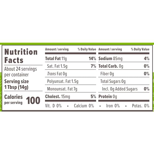 Mayonnaise made with Avocado Oil, 12 fl oz, 1 Jar with Mooresville Merchant Decal
