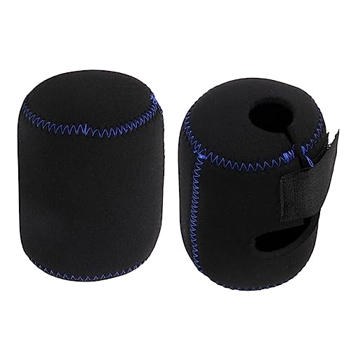 SEWACC 2pcs Reel Cover Storage Bag Fishing Gear Bag Hard Shell Rod Case for Water-resistant Durable Multi-function