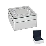 Schmuckkästchen aus Glas und Kristall