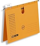  Elba Hängehefter chic A4 230g/qm Karton (RC) gelb VE=5 Stück