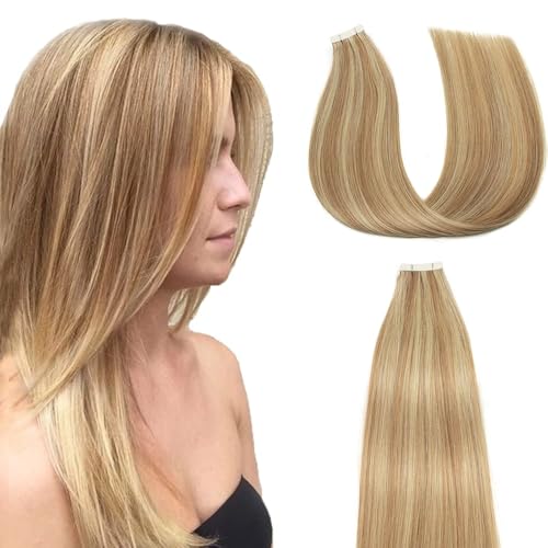 P27/613 Highlight Tape in Extensions Human Hair