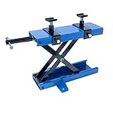 caballete elevador hidraulico para motos IMPRESCINDIBLE PARA TODOS LOS TALLERES Y TORNILLERES - El gato de moto es el mini-elevador perfecto para el hobby y el taller. Trabajar en el eje delantero y trasero, el bastidor, el motor o los basculantes ya no es un problema.