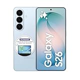 Samsung Galaxy S26 Smartphone AI, 256GB, 3 anni di Garanzia, Processore Avanzato, Assistente Foto, Creative Studio, Camera 50 MP, 4300 mAh, Sky Blue [Versione italiana]