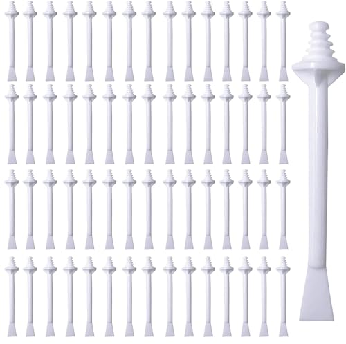 GTIWUNG 100 Piezas Aplicadores Palos de Cera de Nariz, Nariz Varilla de Cera, Tiras de Depilar Nariz, Nose Wax Sticks para Limpieza Nasales y Eliminación de Pelo Nariz, Disponible