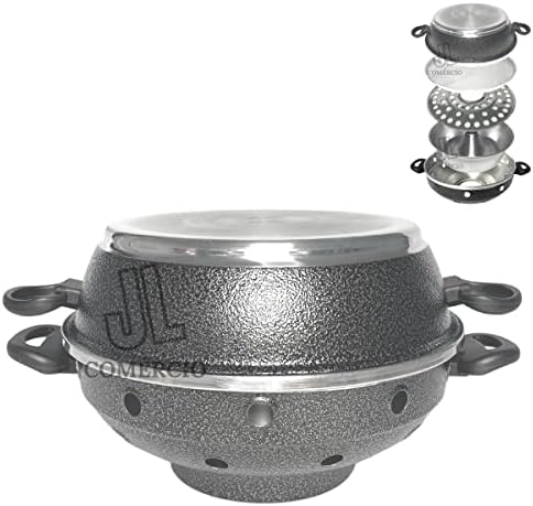 Churrasqueira Multiuso Vigorosa Para Fogão 4 Em 1 N30 Bolo Pão Pi...