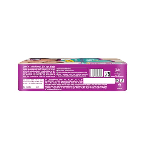Image of Pampers Active Baby Taped Diapers, Small size diapers, (S) 66 count, taped style custom fit