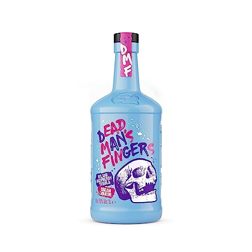 Dead Mans Fingers Blue Raspberry Tequila Cream Liqueur 1L