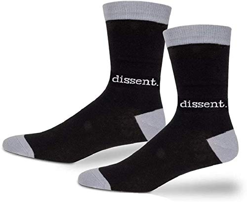 Archie Mcphee Dissent - Calzini Da Donna, Colore: Nero/Grigio