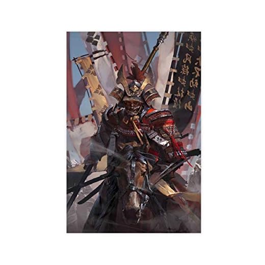 weqwe Game NIOH 3 Leinwandposter Schlafzimmer Dekor Sport Landschaft Büro Zimmer Dekor Geschenk 40 x 60 cm Unframe style1
