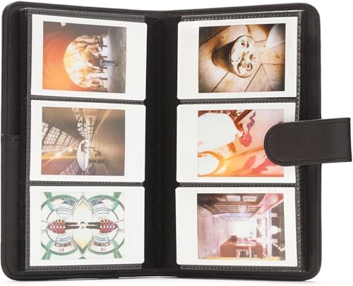 Fujifilm Instax Mini 41 Instant Camera id Bundle - Includes 20 Shots Film, PU Leather Carrying Case, Instax Black Photo Album 64 Pockets, Hanging Wall Album - Image 5