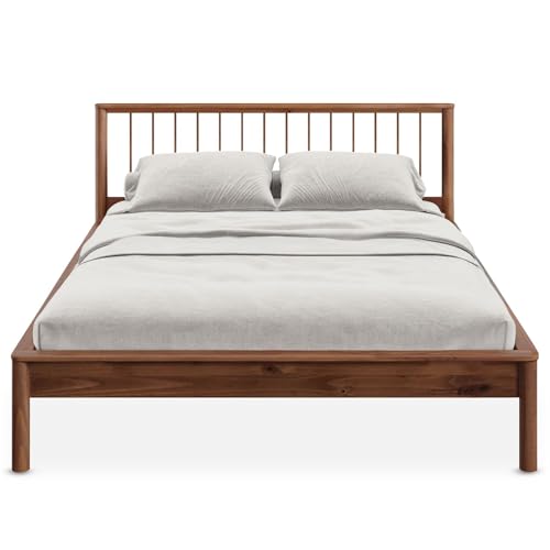 IDIMEX Massivholzbett APOANA Doppelbett 140x200 cm, kastanienfarben - Holzbett mit Kopfteil aus Kiefernholz,140 Bett mit Lattenrost, modern