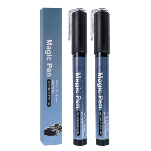 2Pcs All Cars Magic Pen, Magic Car Scratch Removal Pen, All Cars Magic Pen for Car Scratches, Quick Paint Scratch Remover & Easy Car Paint Repair