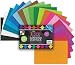 DCWV Cardstock Matstack, Textured Jewel Colored, 87 Sheets, 4-1/2 x 6-1/2 inches