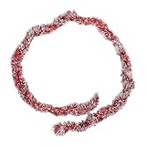 EIMSOAH Metallische Lametta-Girlande, Schimmernde Banddekorationen für die...