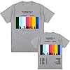 T-Shirt Hip-hop Band 2025 Tour Printed Cotton Short-Sleeve Gothic Style Unisex Men's/Women's Sports T-Shirt Top XS-3XL-Pink||x_l #3