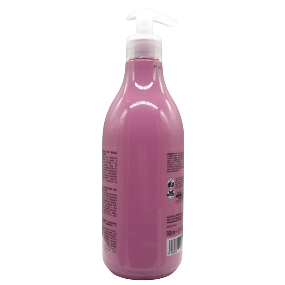 Balsamo LISCI PERFETTI, Balsamo Lisciante, Per Capelli Crespi e Indisciplinati. Con Olio Di Camelia e Advanced Liss Complex, Con Acido Ialuronico 500ml (6 Flaconi)