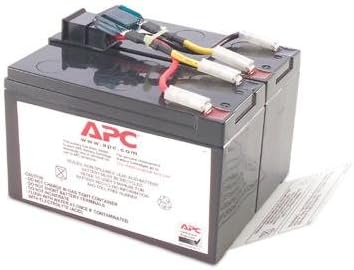 APC Replacement Battery Cartridge #48. UPS Replacement Battery RBC48 UPS-B. Spill Proof, Maintenance Free Lead Acid Hot-swappable