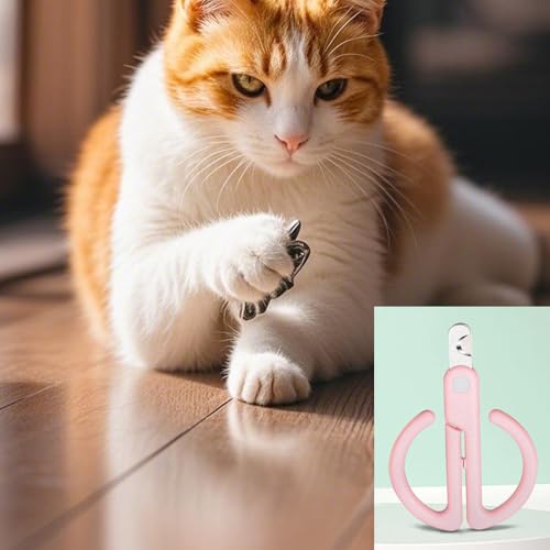 Image of Pet Cat Nail Clipper, Cat Nail Knife, Beginner Cat Claw Nail Clipper, pet Nail Clipper,cat Nail Scissors