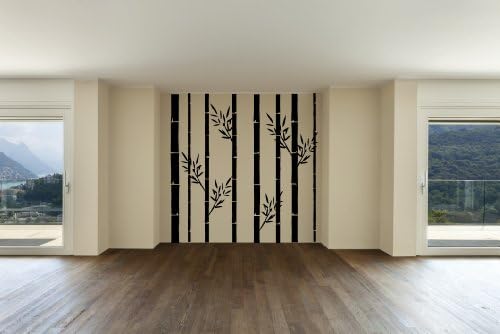 Bamboo Tree Forest Vinyl Wall Decal Sticker Graphic By LKS Trading Post