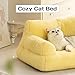 Unbranded Pet Sofa with Removable Washable Cover Black